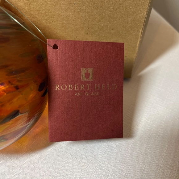 Robert Held art glass ball. Blown glass. Unique. - Picture 4 of 7